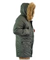 Куртка аляска N3B Husky Long Olive/Orange 107739 - фото 29136 Куртка аляска N3B Husky Long Olive/Orange 107739 - фото 29136