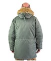 Куртка аляска N3B Husky Long Olive/Orange 107739 - фото 29137 Куртка аляска N3B Husky Long Olive/Orange 107739 - фото 29137