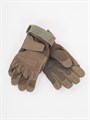 Перчатки тактические 2 застежки мягкие олива rep-427olive