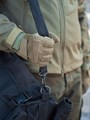 Перчатки тактические 2 застежки мягкие олива rep-427olive