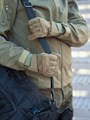 Перчатки тактические 2 застежки мягкие олива rep-427olive