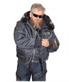 Куртка пилот Aviator HD Steel Blue/Gun Metal AVHSBGM21MAID Куртка пилот Aviator HD Steel Blue/Gun Metal AVHSBGM21MAID