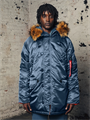 Куртка аляска N-3B Parka Slim Fit Slate Blue Alpha MJN31210SLB Куртка аляска N-3B Parka Slim Fit Slate Blue Alpha MJN31210SLB