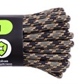 Шнур паракорд 550 CORD nylon 10м forest camo 2.0 3706