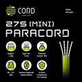 Шнур паракорд мини 275 Cord nylon 10м световозвращающий coyote 4330 Шнур паракорд мини 275 Cord nylon 10м световозвращающий coyote 4330