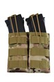 Подсумок двойной без клапана под АК molle мультикам rep-615_mtp Подсумок двойной без клапана под АК molle мультикам rep-615_mtp