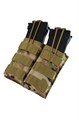 Подсумок двойной без клапана под АК molle мультикам rep-615_mtp Подсумок двойной без клапана под АК molle мультикам rep-615_mtp