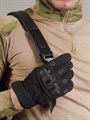 Перчатки тактические со вставкой черные rep-001-4black Перчатки тактические со вставкой черные rep-001-4black