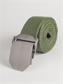 Ремень брючный металл пряжка без рисунка олива ssh-18olive Ремень брючный металл пряжка без рисунка олива ssh-18olive