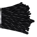 Шнур паракорд 550 CORD nylon 10м световозвращающий black 179747