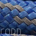 Шнур паракорд мини 550 Cord nylon 10м световозвращающий blue 179748