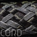 Шнур паракорд 550 CORD nylon 10м super reflective black snack 2850