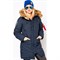 Куртка аляска женская Altitude W Parka Alpha Replica Blue - фото 8547